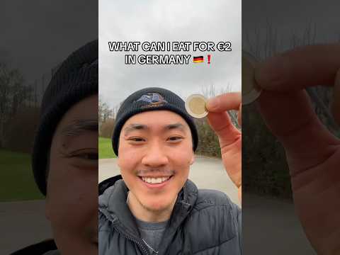 WHAT CAN I EAT FOR €2 IN GERMANY 💶🇩🇪❗️#2euro #germany #eatingshowasmr #eatwithme #trending