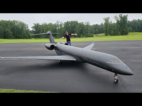 Building a giant scale Global 7500 RC private jet, Part 2 FINAL