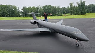 Building a giant scale Global 7500 RC private jet, Part 2 FINAL