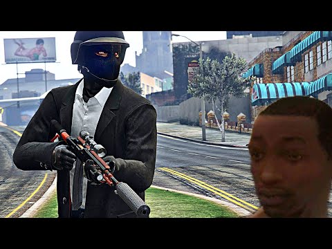 I knew it was over once I saw him go ghost GTA V online