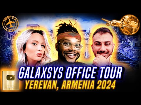 🇦🇲 [4K] YEREVAN, ARMENIA - 2024: GALAXSYS & DIGITAIN OFFICE TOUR VLOG | WINERY TOUR