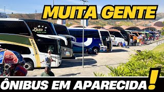 OS ÔNIBUS  DE EXCURSÃO EM APARECIDA | SANTUÁRIO DE NOSSA SENHORA DA APARECIDA - PARTE 1 2025