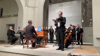 J. Kuhnau BWV 142 Aria „Dein Geburtstag ist erschienen“ Gregor Otto Papadopoulos live 22/12/2022