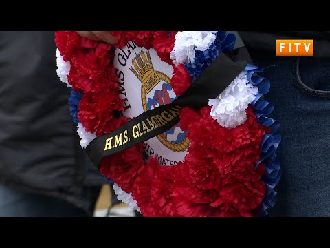 YouTube video thumbnail: HMS Glamorgan Remembrance Service 2025