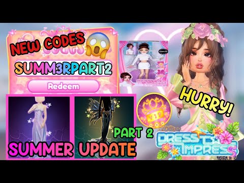 SUMMER UPDATE PART 2 EVERY NEW CODES AND MORE IN DTI SUMMER UPDATE PART 2