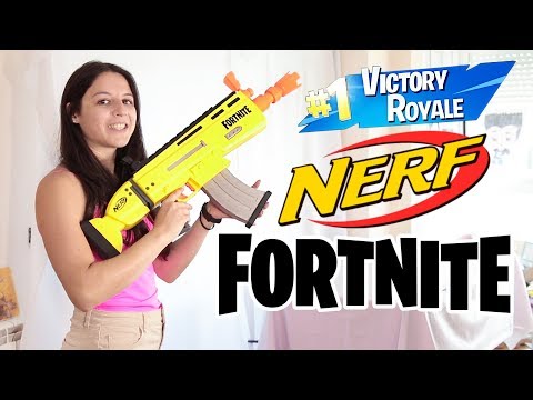 NERF FORtNITE UNBOXING