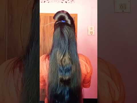 Easy scrunchies hairstyles#short#hairstyle#longhair##openhairstyle#viral