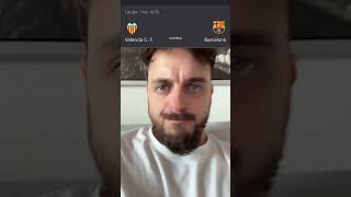 Así acaba el VALENCIA vs BARÇA hoy
