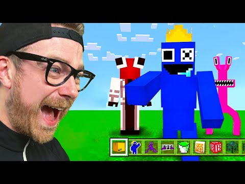 MINECRAFT AVEC FURIOUS JUMPER ET RAINBOWFIRENDS