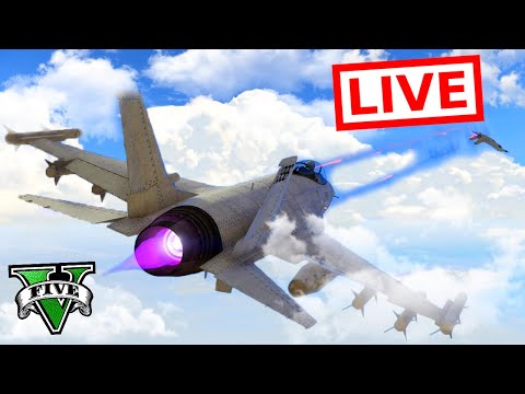 LIVE de GTA 5 - VAMOS de GRAVAÇÕES 🎮​