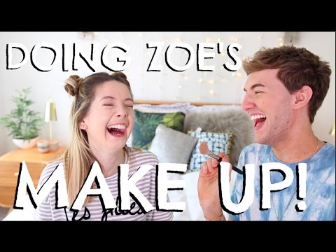 DOING ZOE'S MAKE UP PART 2