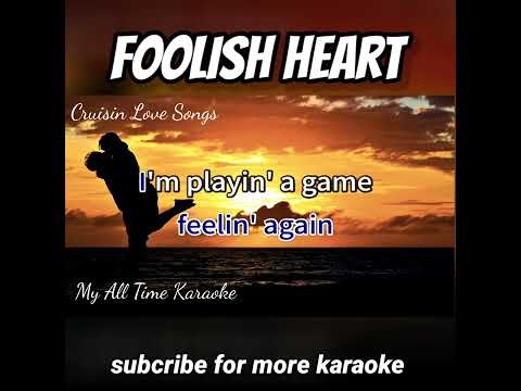 Foolish Heart karaoke shorts #shorts