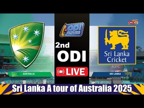 Australia A vs Sri Lanka A 2nd Unofficial ODI Live | AUSA vs SLA 2nd ODI Live Cricket Score