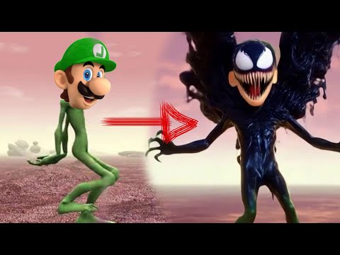 Super Mario ( Luigi ) x Venom vs  Dame tu Cosita dance Cover (MUSIC COVER)