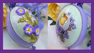 DIY Decoration Easter Eggs Acrylic Painting
