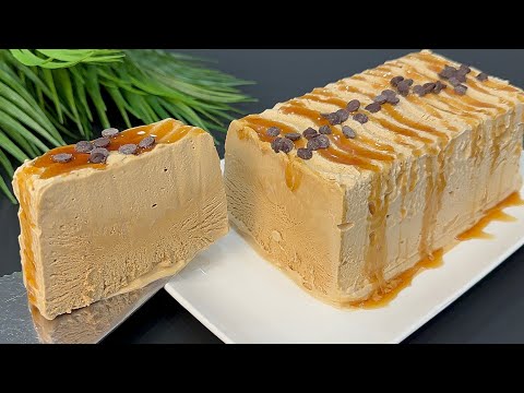 Solo 3 ingredienti! SEMIFREDDO AL CAFFÈ ☕️Lo fai  in 5 MINUTI! Incredibilmente buonissimo!
