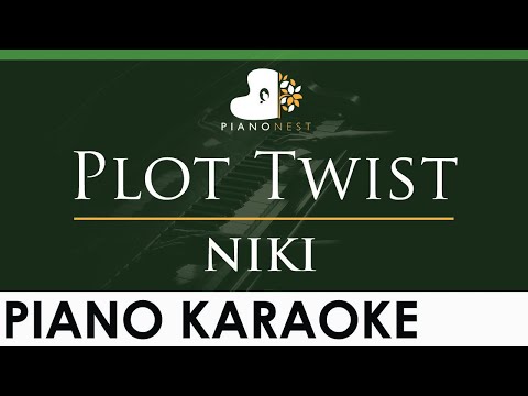NIKI – Plot Twist – LOWER Key (Piano Karaoke Instrumental)