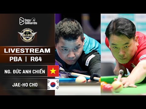 Trực tiếp 21h00: Ng. Đức Anh Chiến vs Jae-ho Cho | PBA R64 SY VÉRITÉ HOMME Championship 2025