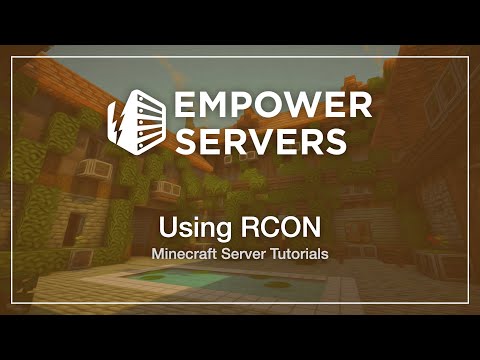 minecraft how to use rcon