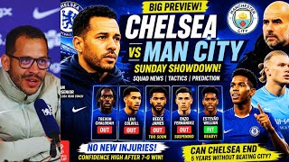 🔵 🚨CHELSEA vs MAN CITY! Huge Injury Update & Match Preview!||Squad News REVEALED!@chelseafc 