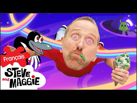 Une folle histoire d'aventure du camion de glaces + pour les enfants de Steve et Maggie Français