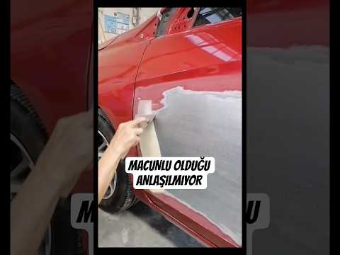 Gölge Yöntemi ile Macun Çekme Sıfır Hata Kolay Yöntem