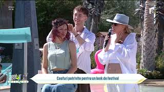 Coafuri potrivite pentru un look de festival | Sfaturi de la Adrian Perjovshi