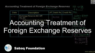 Accounting Treatment of Foreign Exchange Reserves