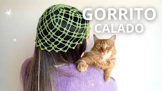 ✨Gorro en Tendencia 2025🧶😍Fácil, Bonito y con Perlas✨| Tutorial Hebras Crochet