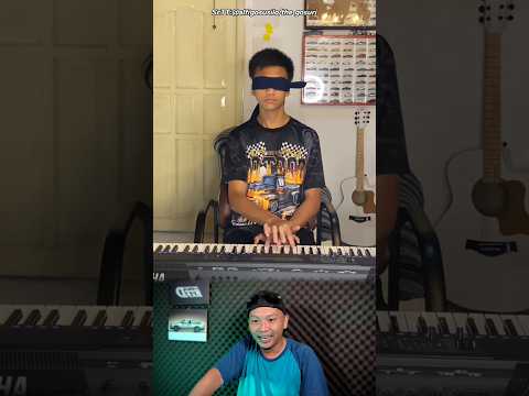Main piano mata ketutup!? #shorts #telolet