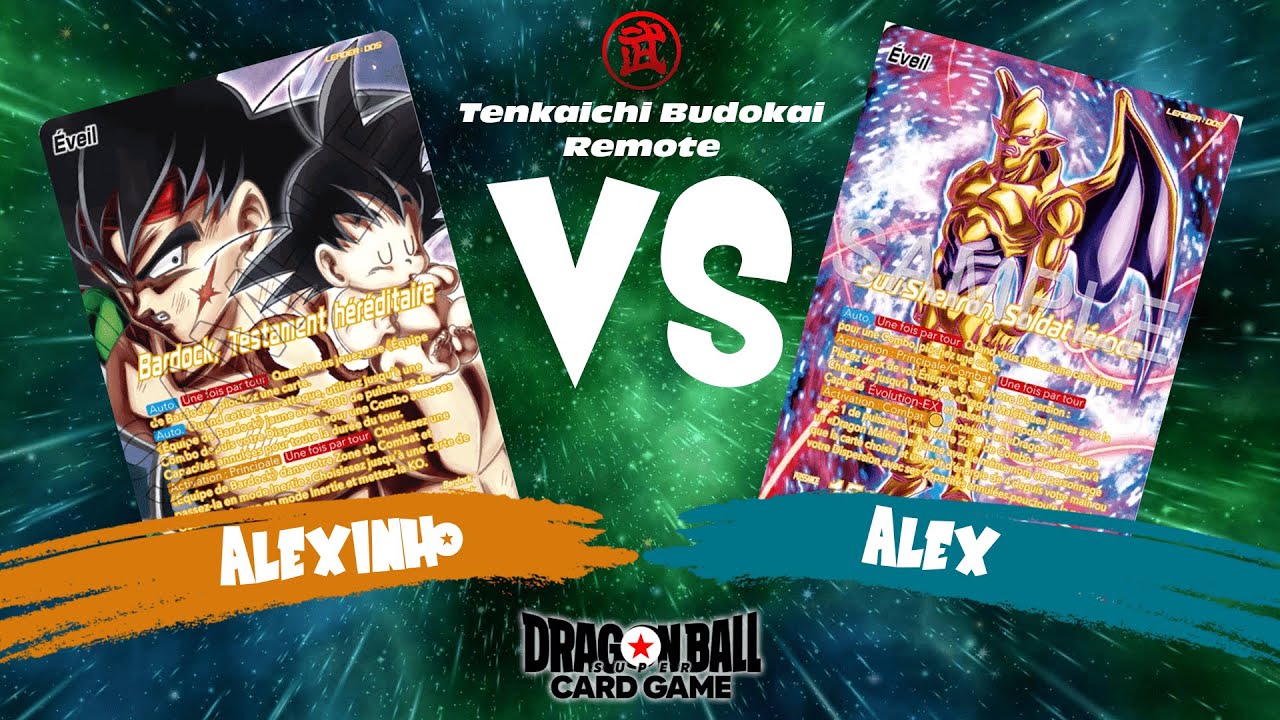 Bardock (BT18) vs Suu Shenron (BT25) // DBSCG Master Tournoi Tenkaichi Budokai Online FR 8