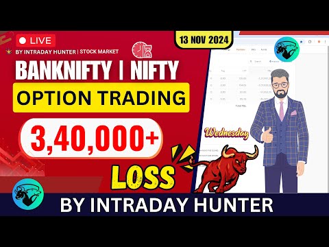 Live Intraday Trade | Bank nifty Option Trading by Intraday Hunter