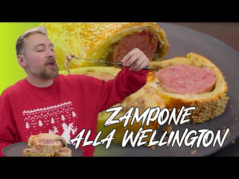 zampone alla Wellington |ricetta facile per le feste di natale 🎄🎅 -ricetta di Federico Fusca