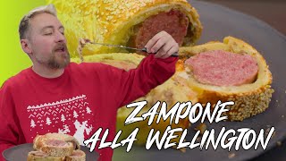 zampone alla Wellington |ricetta facile per le feste di natale 🎄🎅 -ricetta di Federico Fusca