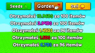 JAK ZARABIAĆ NAJWIĘCEJ w NOWYM UPDATE GROW a GARDEN 2