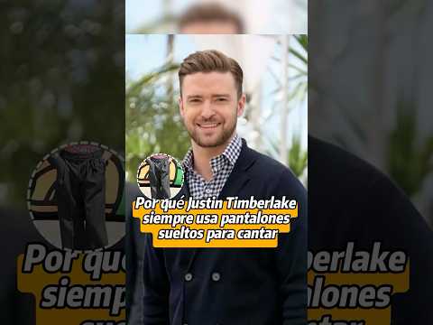 ¡No es de extrañar que Justin Timberlake siempre use pantalones holgados en sus conciertos!