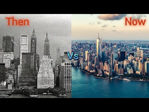 Famous Cities Then vs Now🌃 || #trending