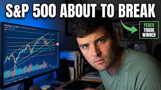 S&P 500 Testing Support Again… Breakdown Coming? + FedEx Trade Winner