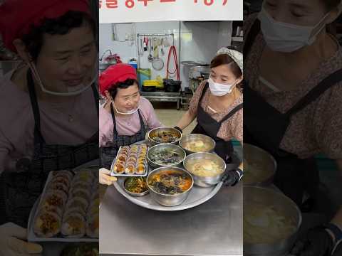 #강릉맛집 1999년 김밥 3대 장칼국수 #까치칼국수 강릉 현지인의 특별한 맛까지 A trip to Gangneung. Kalguksu kimbap is good