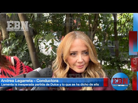 ANDREA LEGARRETA sale en defensa de la hija de DULCE y pide que dejen de 4TACARLA y señalarla 🥹🙁