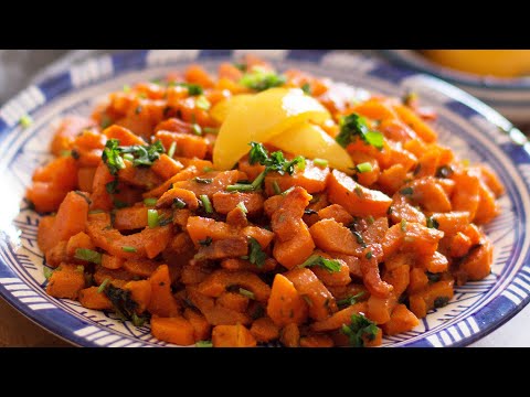 Carottes à la chermoula : la recette simple et rapide pour un plat plein de saveurs ! 😋🥕