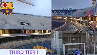 Third Tier FILLING UP + Champions League Matchday Special — Camp Nou Update 🔥👀