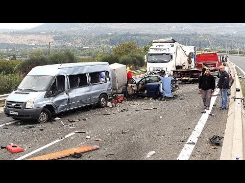 Dangerous Fastest Idiost Fails Truck & Car | Heavy Equipment Skills Driving, Total Idiots The Work.