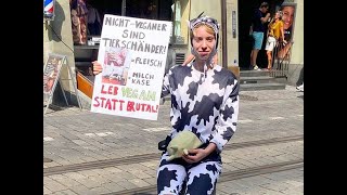 Die militante Veganerin Raffaela Raab Falschinformationen und Diskussionskultur ein Kommentar