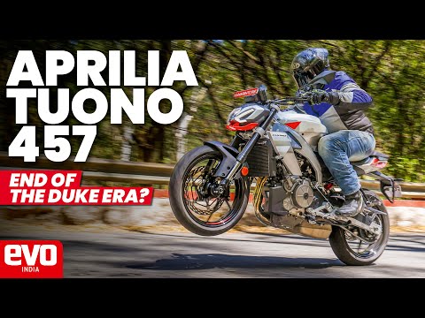 Aprilia Tuono 457 Launched in India – Price, Specs, and Key Features | @evoIndia