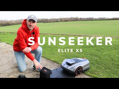 CONCOURS ! ON A TESTÉ LA SUNSEEKER ELITE X5 ! 2000m2 de surface tonte pour ce robot ultra précis !