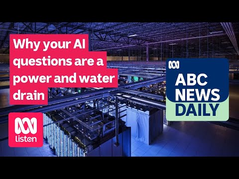 YouTube video thumbnail: Why Your AI Questions are a Power and Water Drain