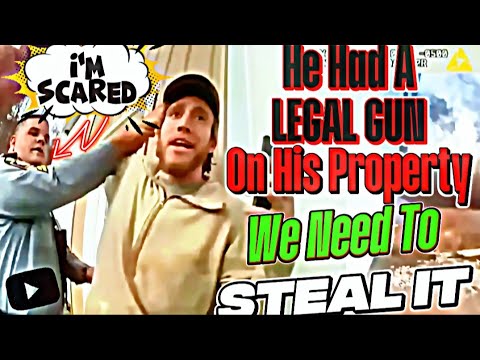 Cops trespass than steal man's firearm off him, Rights Violated. PA State Police 