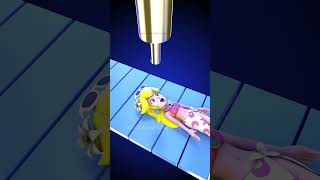 Sprunki, Peach Elsa, and Mario LOVES coco balls 💩 - FAST #animation #shorts #sprunki