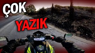 İZMİR YANIYOR | HER YER POLİS DOLU | MOTOVLOG